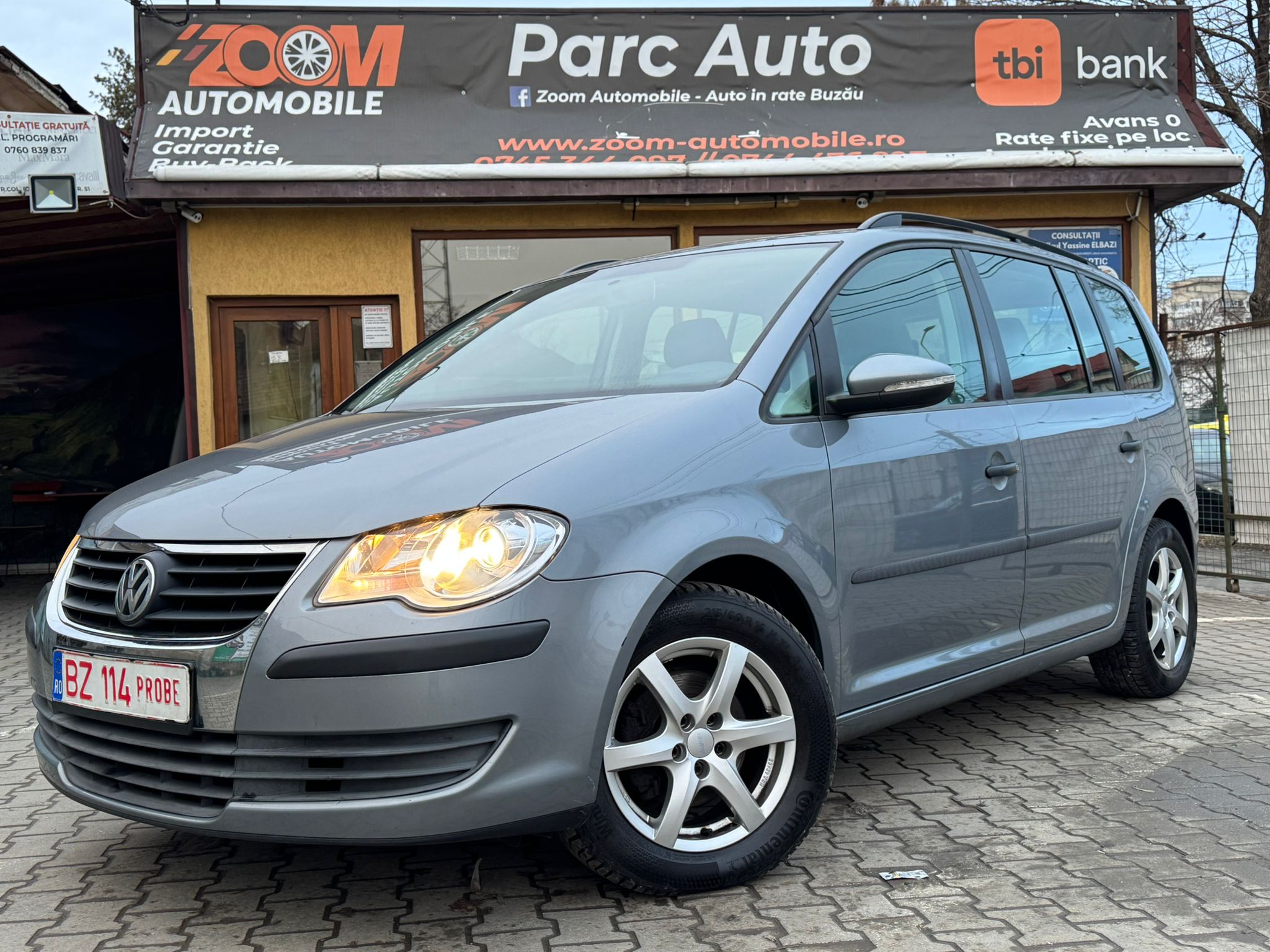 IMG-20260130-WA0015 Vw Touran 7 locuri/Euro5/Rate fara avans/Finantare online/Garantie/Livrare gratuita - imagine 1